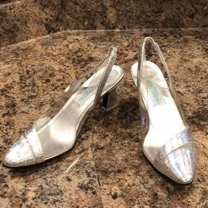 Silver Sparkle Pimps